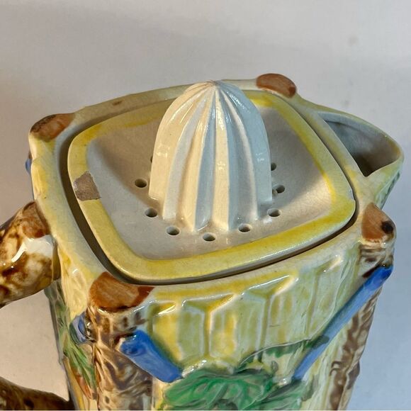 Rare Antique 1920s lemonade reamer pitcher from Japan - Picture 9 of 16